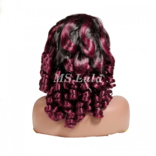 1B/99J Ombre Color Loose Wave 13x4 Lace Front Wigs | Human Hair Wig | Lace Front